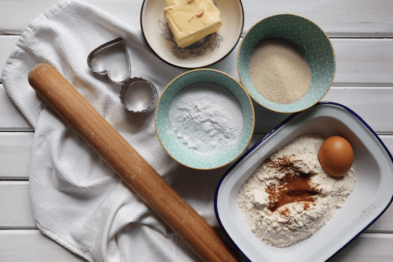 Cinnamon biscuits ingredients