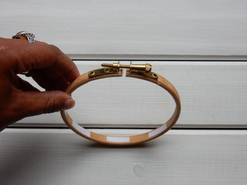 Blossom wreath double sided sticky tape DSCN6108